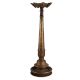 Brass 7 Wick Kuthu Vilakku Oil Lamp In Antique Finish