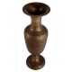 Brass Vase With Intricate Carved Design