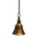 Brass Wall Hanging Bell With Chain