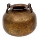 Middle Eastern Brass Pot with Arabic Calligraphy