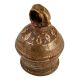 Brass Carved Big Round Shape Cow Bell