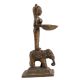 Brass Deep Lakshmi Oil Lamp on Elephant