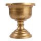 Brass Cup On Stand In Antique Brass Finish