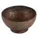 Rustic Copper Bowl With Design  On The Rim