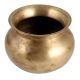 Golden Brass Round Rice Cooking Pot