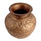 Embossed BrassÂ Kalash Pot ForÂ Pooja Ghar