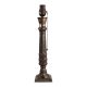 Pull Chain Brass Candlestick Pedestal Lamp