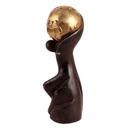 Brass Greek God Atlas