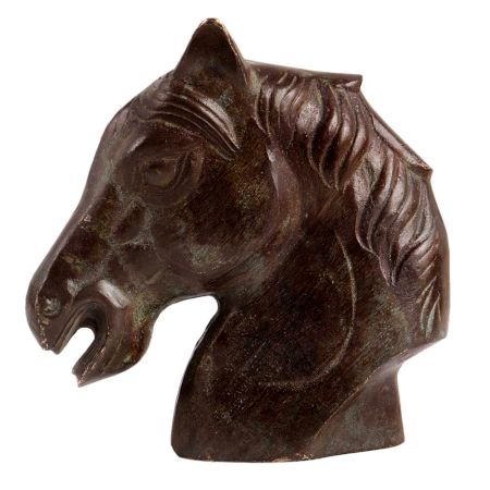 Horse Head Wall Hanging Statue