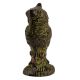 Owl Sitting On Log Brass Decorative Showpiece