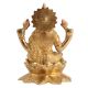 Brass Goddess Laxmi Blessing Statue