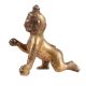 Brass Baby Krishna Laddu Gopal Statue