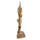 Brass Goddess Holding Branch Of Tree Statue