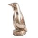 Penguin Arctic Bird Heavy PaperweightÂ In Silver Metal