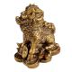 Golden LOL-FUN Feng Shui Lion Made Of Fish Bone