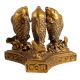 Golden Fish Three Fish Feng Shui Bone Statue To Attract Wealth