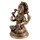Brass Goddess Laxmi  Statue Sitting In Blessing Pose