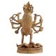 Brass Cosmic Kali IdolÂ In Antique Finish