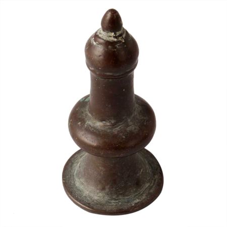 Old UsedÂ Brass Lamp Finial