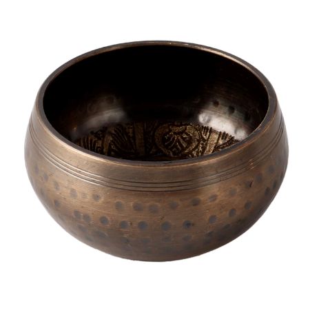 Old-fashioned Brass HammeredÂ Singing Bowl