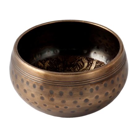 Buddhist TibetanÂ  Brass Singing Bowl Instrument