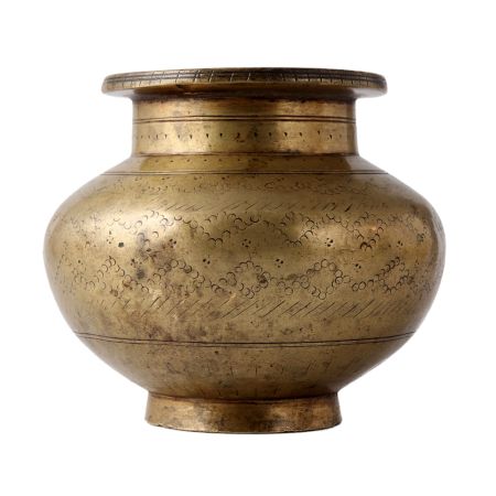 Brass Water Kamandal Pot Decorative Showpiece