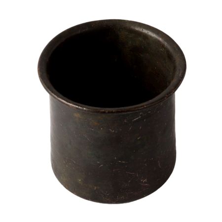 Pure Copper Puja PatraÂ In Dark Finish