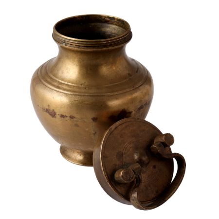 Solid Holy Water PotÂ With Lid