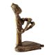 Tribal Brass Tanpura Musician Statue