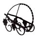 Wrought Iron Bottle Carrier For Decoration