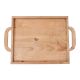 Rectangular Bamboo Serving Tray With Handles