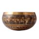 Black Brass Singing Bowl Or Tibetan Prayer Instrument
