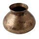 Used Brass Water Pot With Flat Base