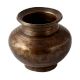 TraditionalÂ Brass PotÂ withÂ Engraving Dotted Pattern