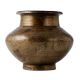 Old Brass Water Pot With Hand Engraved Design