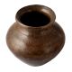 Faded Carved Design Brass Water Pot
