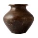 Faded Carved Design Brass Water Pot
