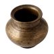 Antique Brass Carved Water Pot Or Lota