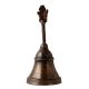 Temple Ghanti Hand HeldÂ Bell With God Finial