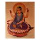 Kalighat Painting Of Goddess Ganga seated on her Vahana-Makara