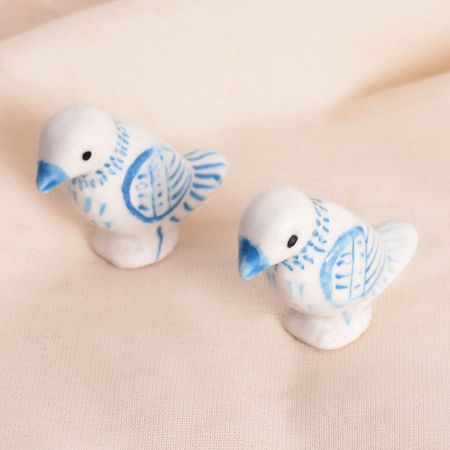 Light Blue Bird Knob