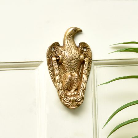 Vintage Brass Eagle Door Knocker