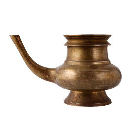 Brass Kamandal Pot With Spout
