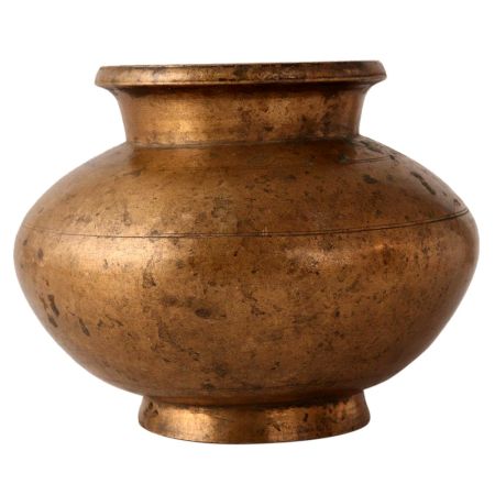 Plain Brass Pot for Wedding Ceremonies