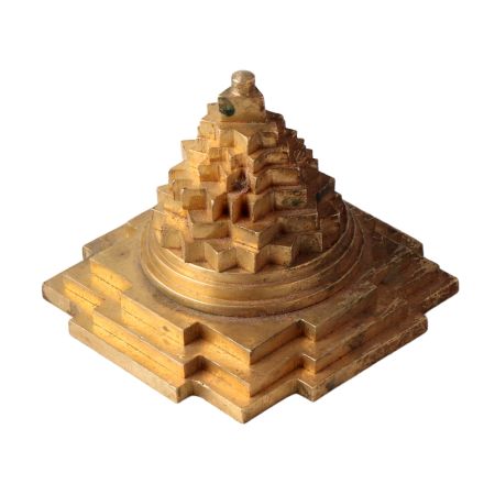 Brass Shree Yantra For Diwali Pooja And Decoration