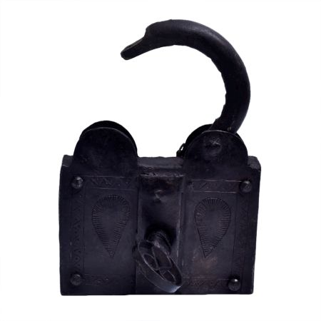 Elephant Iron Decorative Nostalgia Padlock With Key