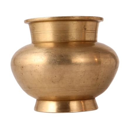 Plain Round Holy Water Pot