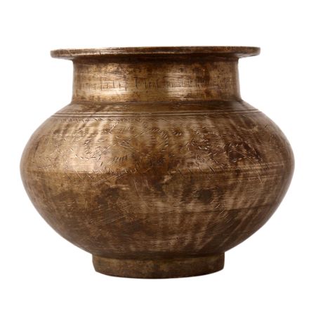 Handcrafted Vintage Gangajal Lota Pot
