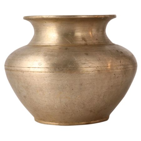 White Metal Alloy Gangajal Water Pot
