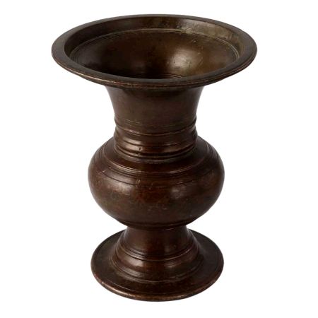 Brass Pooja Pot Or Gangalali With Lid